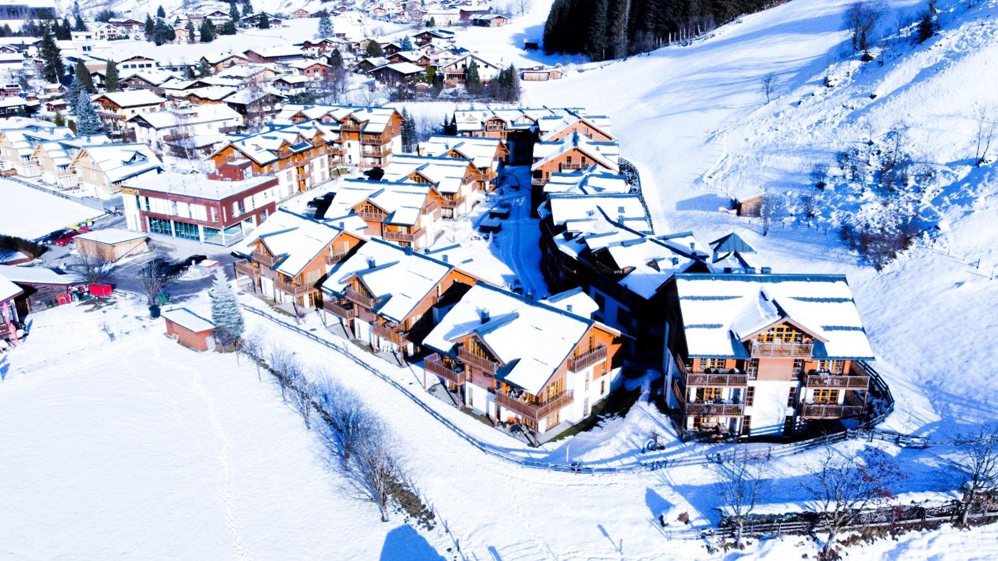 Modern Mountain Apart Directly By Skiing Area Rauris Exteriör bild